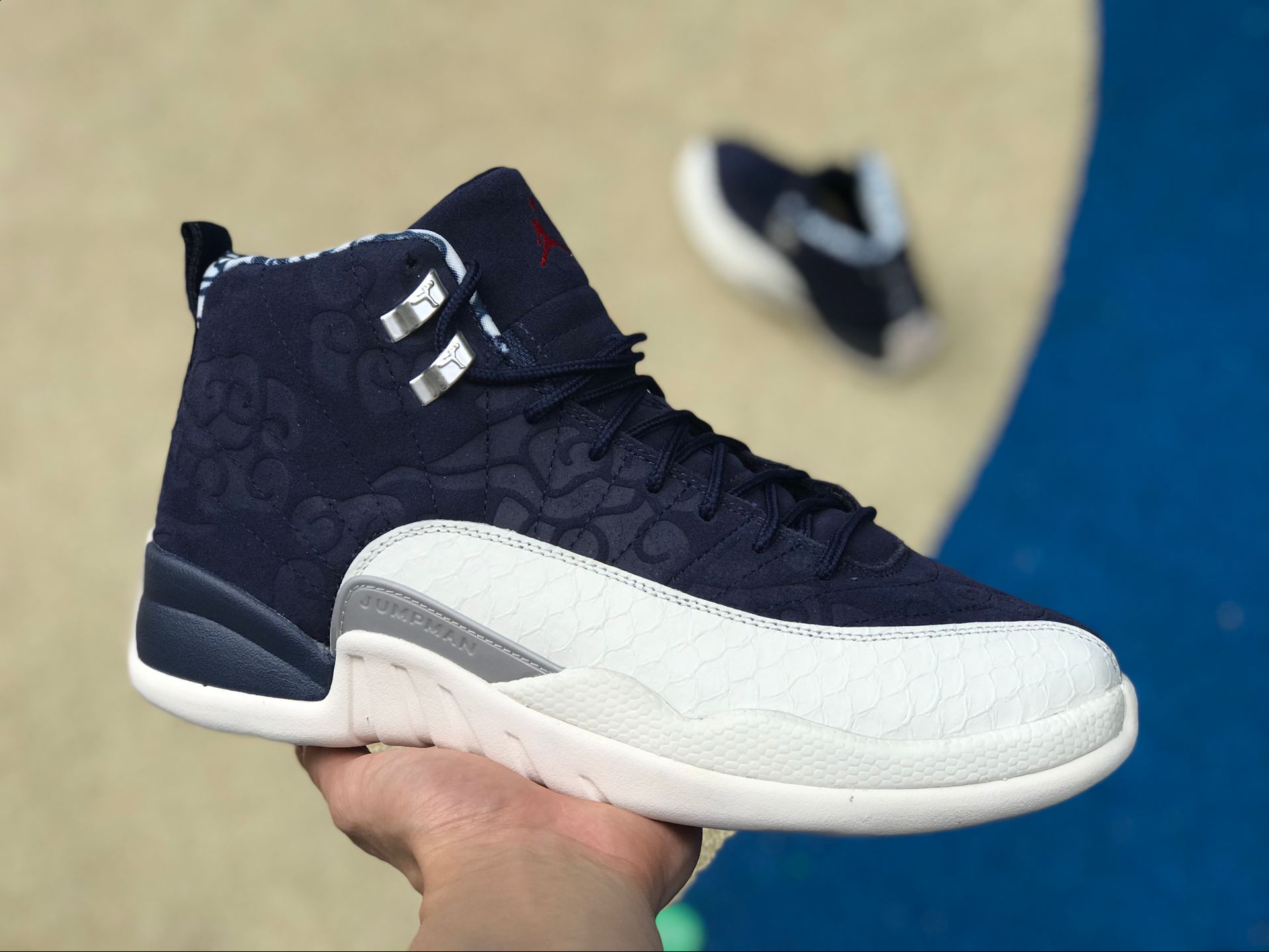 Nike Air Jordan 12 International Flight New Aj12 12s Navy Blue White Bv8016 445 14 - www.kickbulk.cc